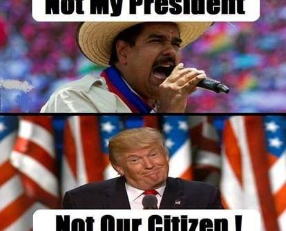 not my president not my citizen