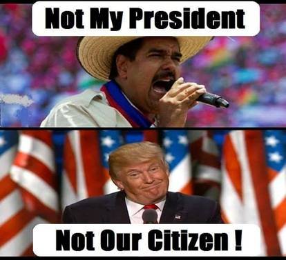 not my president not my citizen