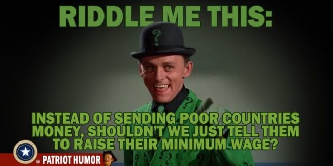 poor countries raise minimum wage meme