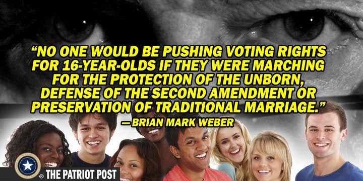 16 year olds vote for protection of the unborn