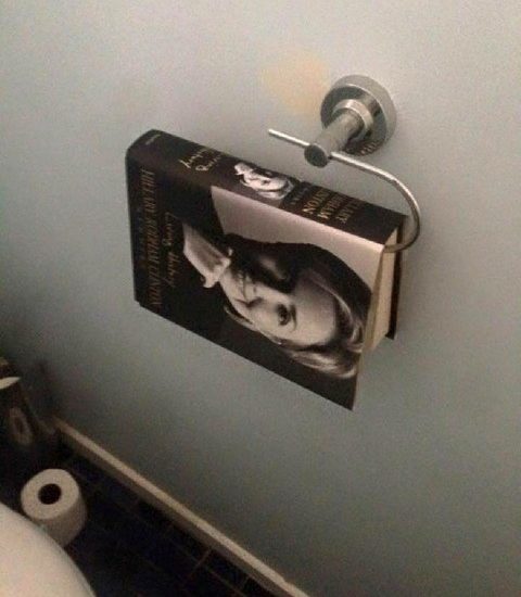hillary clinton book toilet paper