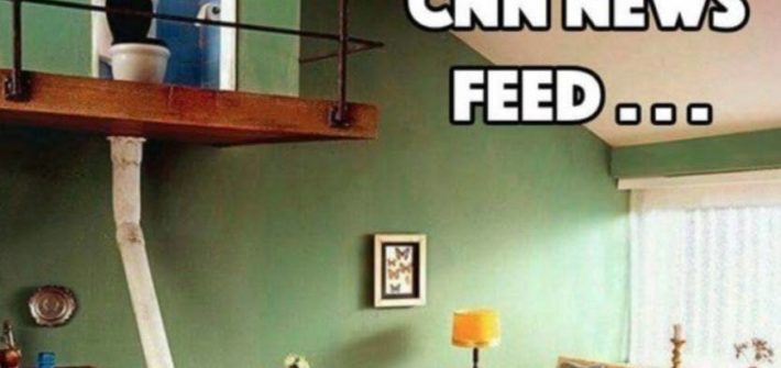 cnn news feed funny meme toilet