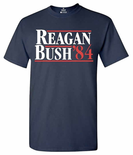 Reagan Bush '84 campaign t-shirt