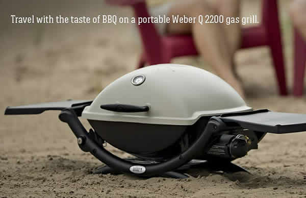 weber portable gas grill weber q2200